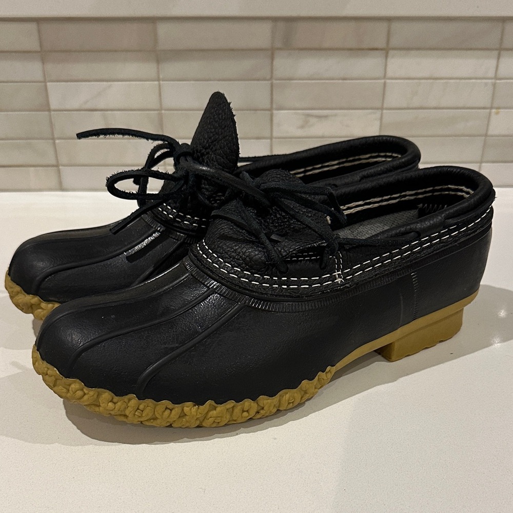 Women's Bean Boots: Rubber Mocs